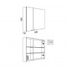 Armoire 2 portes Alliance - SALGAR 24062