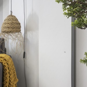 Radiateur électrique chaleur douce ETIC Vertical 1500W Blanc NOIROT - NEM2415SEEC