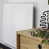 Radiateur électrique chaleur douce ETIC Slim Blanc NOIROT