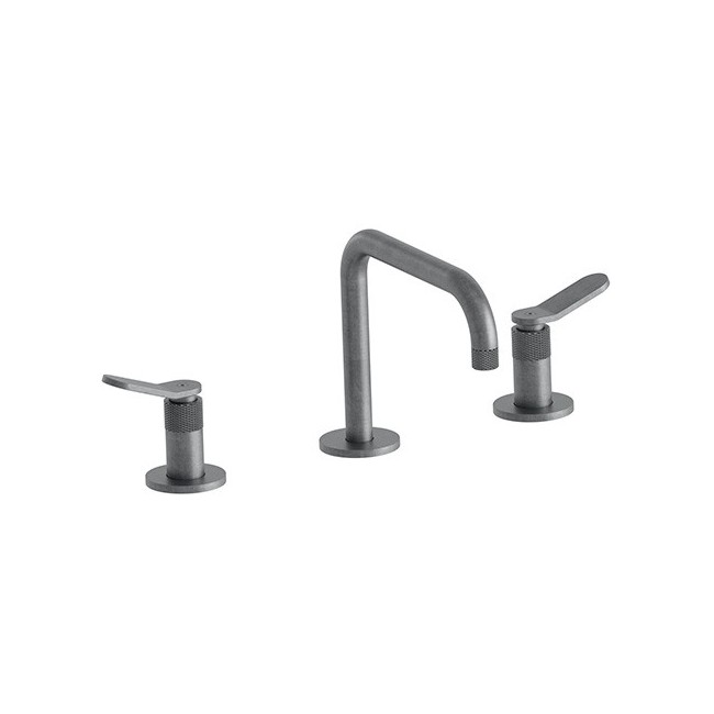 Mélangeur lavabo 3 trous Métal Brossé EAST SIDE - CRISTINA ONDYNA ES20477