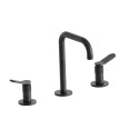 Mélangeur lavabo 3 trous Chromé Noir Brossé EAST SIDE - CRISTINA ONDYNA ES20575
