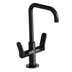 Mélangeur lavabo monotrou BLACKMAT EAST SIDE - CRISTINA ONDYNA ES22613