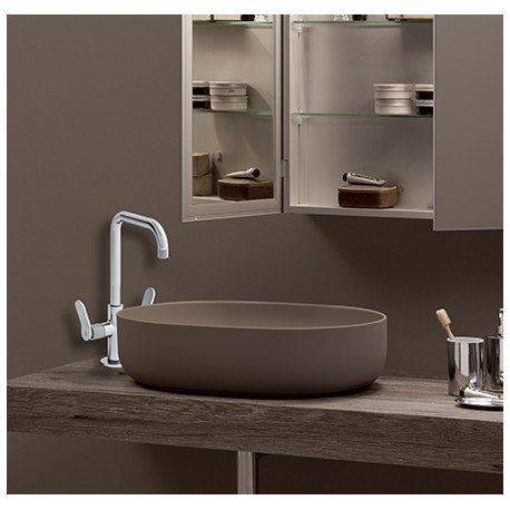 Mélangeur lavabo monotrou Chromé EAST SIDE - CRISTINA ONDYNA ES22651