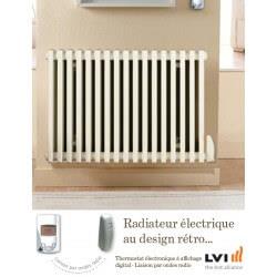 Radiateur LVI - EPOK H - 1000W FLUIDE - Horizontal (haut.600) - 3630610