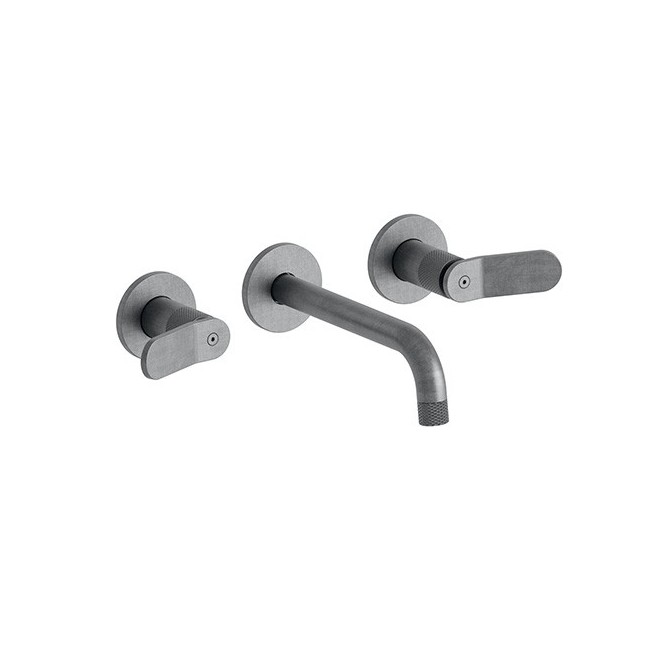 Mélangeur lavabo 3 trous Métal Brossé EAST SIDE - CRISTINA ONDYNA ES24377