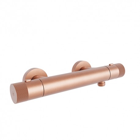 Mitigeur de douche thermostatique Or Rose Brossé EAST SIDE - CRISTINA ONDYNA ES45134P