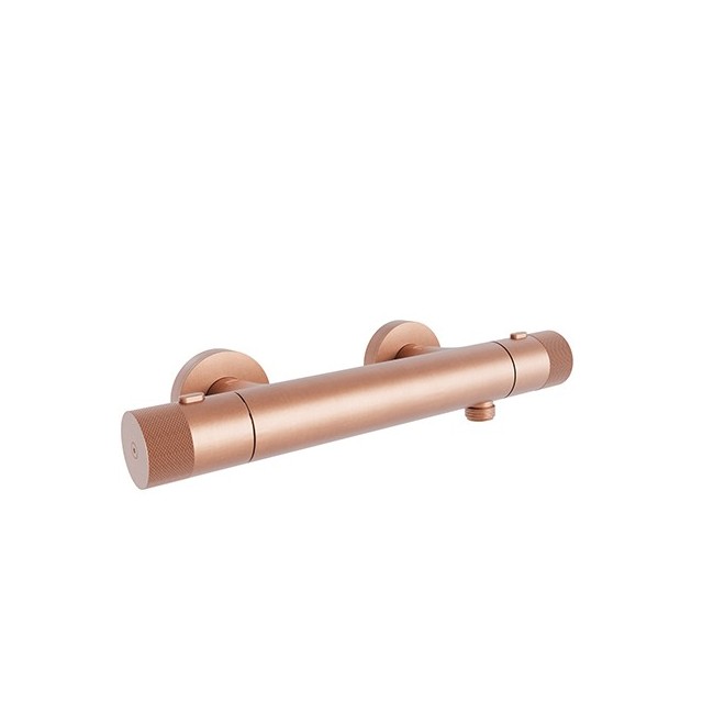 Mitigeur de douche thermostatique Or Rose Brossé EAST SIDE - CRISTINA ONDYNA ES45134P