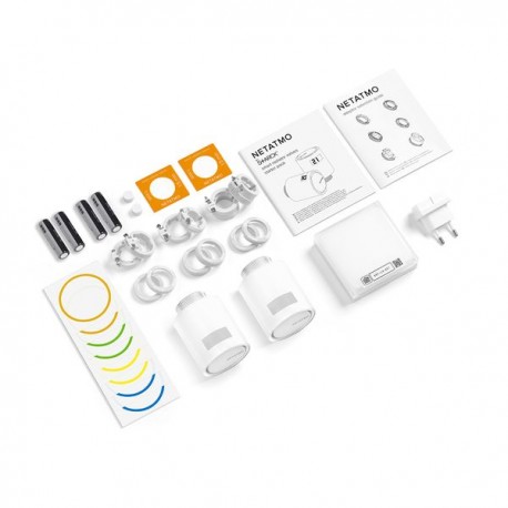 Pack têtes thermostatiques intelligentes - NETATMO NVP-PRO