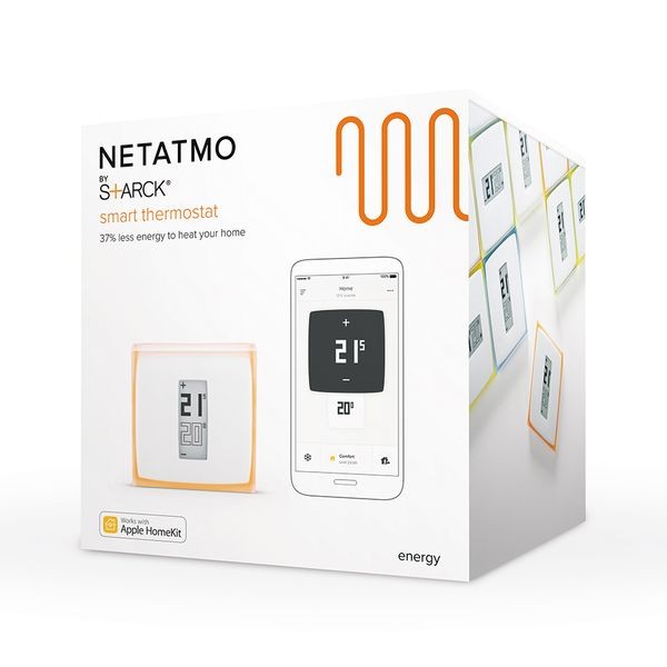 Netatmo Thermostat intelligent + 3x Têtes thermostatiques