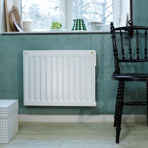 Radiateur à fluide caloporteur YALI DIGITAL Plinthe 1500W  - LVI 3723152