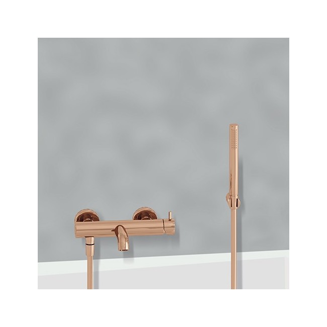 Mitigeur bain douche Or rose TRIVERDE - Cristina Ondyna TV18046P