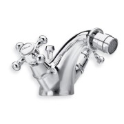 Mélangeur chromé avec vidage pour bidet  RETRO BALILLA - CRISTINA ONDYNA BL11651 Mélangeur chromé avec vidage pour bidet  RETRO 
