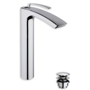 LAVABO HAUT 280 mm BOLLICINE + BONDE CHROME - CRISTINA ONDYNA BO22851 LAVABO HAUT 280 mm BOLLICINE + BONDE CHROME - CRISTINA OND