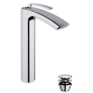 LAVABO HAUT 280 mm BOLLICINE + BONDE CHROME - CRISTINA ONDYNA BO22851 LAVABO HAUT 280 mm BOLLICINE + BONDE CHROME - CRISTINA OND