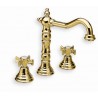 LAVABO CHAMBORD 3 TROUS BEC POTENCE DORE +Vidage - CRISTINA ONDYNA CH11252 LAVABO CHAMBORD 3 TROUS BEC POTENCE DORE +Vidage - CR