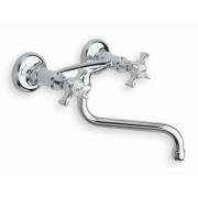 Mélangeur mural pour évier de cuisine rétro CHAMBORD - CRISTINA ONDYNA CH12451 Mélangeur mural pour évier de cuisine rétro CHAMB