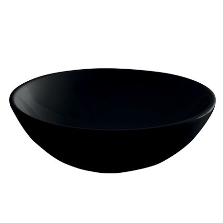 LAVABO A POSER CIOTOLA NOIR MAT C3 DIAM 46 H 15 - CRISTINA ONDYNA CI461513 LAVABO A POSER CIOTOLA NOIR MAT C3 DIAM 46 H 15 - CRI