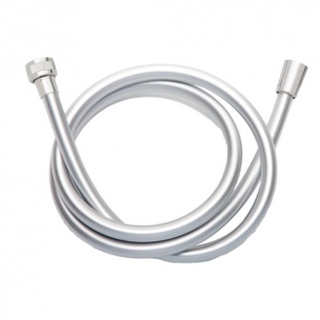Flexible de douche anti-torsion avec cromolux 150 cm nylon gris - CRISTINA ONDYNA CR15051 Flexible de douche anti-torsion avec c