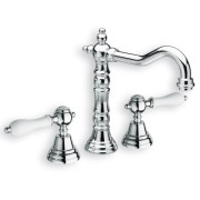 Mélangeur lavabo 3 trous avec bec chromé CANOVA ELITE - CRISTINA ONDYNA CE11251 Mélangeur lavabo 3 trous avec bec chromé CANOVA 