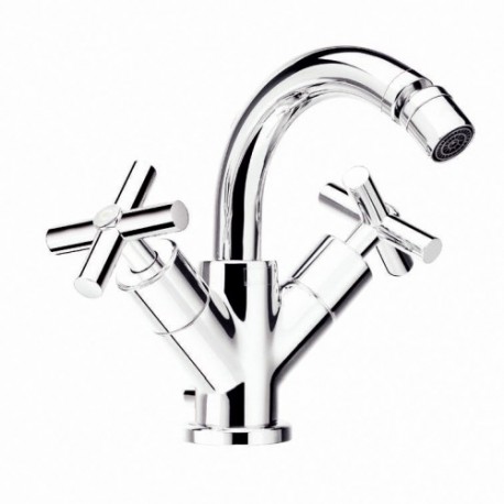 Mélangeur pour BIDET - EXECUTIVE  CHROME + Vidage CRISTINA ONDYNA EV11751 Mélangeur pour BIDET - EXECUTIVE  CHROME + Vidage CRIS