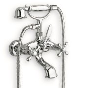 Mélangeur mural pour bain/douche IMPERO chromé sans colonnettes  - CRISTINA ONDYNA IM10051 Mélangeur mural pour bain/douche IMPE