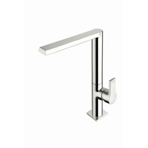Mitigeur pour évier de cuisine avec poignée latérale et bec orientable OMEGA - CRISTINA ONDYNA  KK51251 Mitigeur pour évier de c