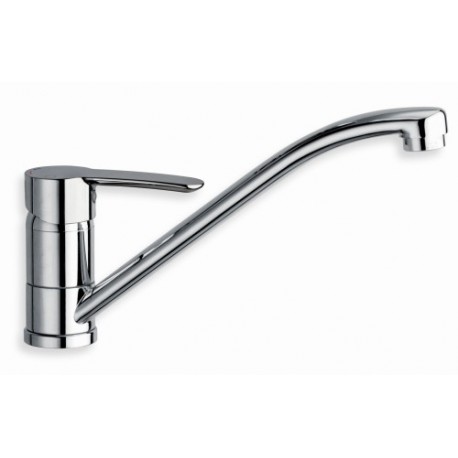 Robinet mitigeur pour évier avec bec orientable chrome NEW DAY - CRISTINA ONDYNA KN52151 Robinet mitigeur pour évier avec bec or