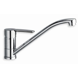 Robinet mitigeur pour évier avec bec orientable chrome NEW DAY - CRISTINA ONDYNA KN52151 Robinet mitigeur pour évier avec bec or