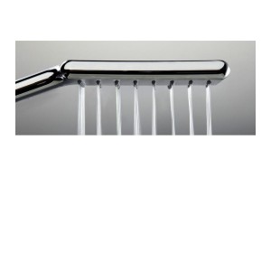 Douchette monojet réglable chromée 12/8 cm Agua Life - CRISTINA ONDYNA AG20251