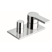 Mitigeur bain douche seul sur gorge Chrome OMEGA - CRISTINA ONDYNA OG12951 Mitigeur bain douche seul sur gorge Chrome OMEGA - CR