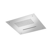 PLAFOND DOUCHE ENCASTRE 380-380 PLUIE + CASCADE CHROME - CRISTINA ONDYNA PD04451 PLAFOND DOUCHE ENCASTRE 380-380 PLUIE + CASCADE