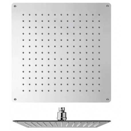 POMME DE DOUCHE SANDWICH INOX PLAFOND CARREE 34 CM - CRISTINA ONDYNA PD36251 POMME DE DOUCHE SANDWICH INOX PLAFOND CARREE 34 CM 