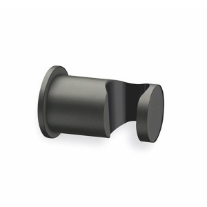 SUPPORT DOUCHETTE ROND MURAL NOIR LAITON  - CRISTINA ONDYNA PD44913 SUPPORT DOUCHETTE ROND MURAL NOIR LAITON  - CRISTINA ONDYNA 