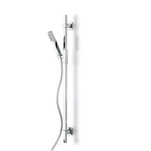 BARRE DE DOUCHE QUADRI COMPLETE D.20 H.95 cm CHROME - CRISTINA ONDYNA QD25151 BARRE DE DOUCHE QUADRI COMPLETE D.20 H.95 cm CHROM