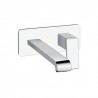 LAVABO MURAL QUADRI S PLAQUE SAILLIE 22.5 CM CHROME - CRISTINA ONDYNA QS25851 LAVABO MURAL QUADRI S PLAQUE SAILLIE 22.5 CM CHROM