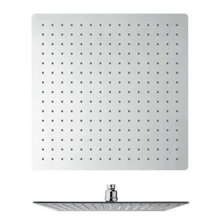 POMME DE DOUCHE SANDWICH CARREE 400 mm INOX ANTICALCAIRE - CRISTINA ONDYNA SC40051 POMME DE DOUCHE SANDWICH CARREE 400 mm INOX A