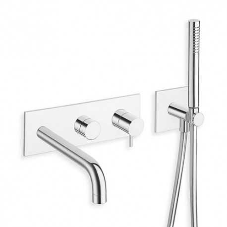 FACADE EXTERNE TRIVERDE BAIN DOUCHE MURAL 3 SORTIES SS MECA EX TV110 - CRISTINA ONDYNA TV10351 FACADE EXTERNE TRIVERDE BAIN DOUC