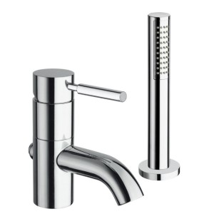 Mitigeur sur gorge bain/douche Chrome TRIVERDE  - CRISTINA ONDYNA - TV12151 Mitigeur sur gorge bain/douche Chrome TRIVERDE  - CR