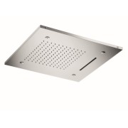 Ciel de pluie carré 50 cm avec cascade et brumisateurs  Chromothérapie HYDROTHERAPIE  - CRISTINA ONDYNA TT50051 Ciel de pluie ca