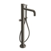 BAIN DOUCHE TRIVERDE MONOCOLONNE SUR PIED SANS MECANISME NOIR - CRISTINA ONDYNA TV18913 BAIN DOUCHE TRIVERDE MONOCOLONNE SUR PIE