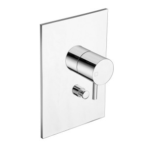 FACADE LAITON MITIGEUR DOUCHE TRIVERDE 2 SORTIES CHROME - CRISTINA ONDYNA TV68951 FACADE LAITON MITIGEUR DOUCHE TRIVERDE 2 SORTI