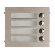 Façade 4 Boutons d'appel Collectif GF4P - AIPHONE - 120005