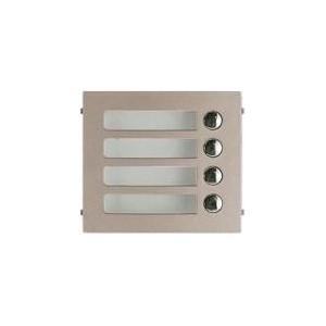 Façade 4 Boutons d'appel Collectif GF4P - AIPHONE - 120005