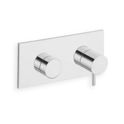 Mitigeur bain douche à encastrer 3 sorties chromé complet  TRIVERDE - CRISTINA ONDYNA TV61151 Mitigeur bain douche à encastrer 3