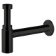 Siphon Lavabo Droit Abs Black Mat Robinetterie VIDAGES - CRISTINA ONDYNA AC79013
