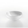 Vasque céramique lave-mains blanc brillant à poser - CRISTINA ONDYNA VC12709 Vasque céramique lave-mains blanc brillant à poser 