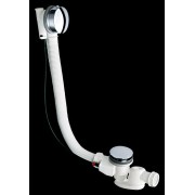 Vidage automatique pour baignoire avec siphon orientable 100 cm CHROME - CRISTINA ONDYNA VB41951 Vidage automatique pour baignoi