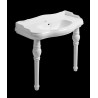 2 pieds en céramique pour lavabo WPG10509 BLANC - CRISTINA ONDYNA WPG1083 2 pieds en céramique pour lavabo WPG10509 BLANC - CRIS