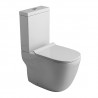 BLOC WC MONOBLOC WILD BTW AVEC RESERVOIR ET ABATTANT WHITE - CRISTINA ONDYNA WWL3013