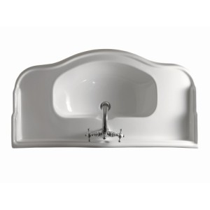 Lavabo en céramique Retro Luxe PARIGI 100cm BLANC BRILLANT  - CRISTINA ONDYNA WPG10509